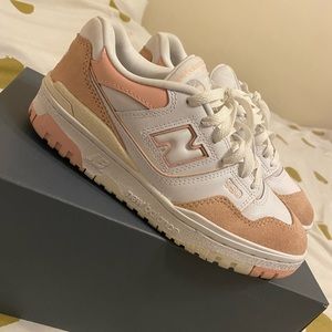 New Balance 550s (Pink and White)